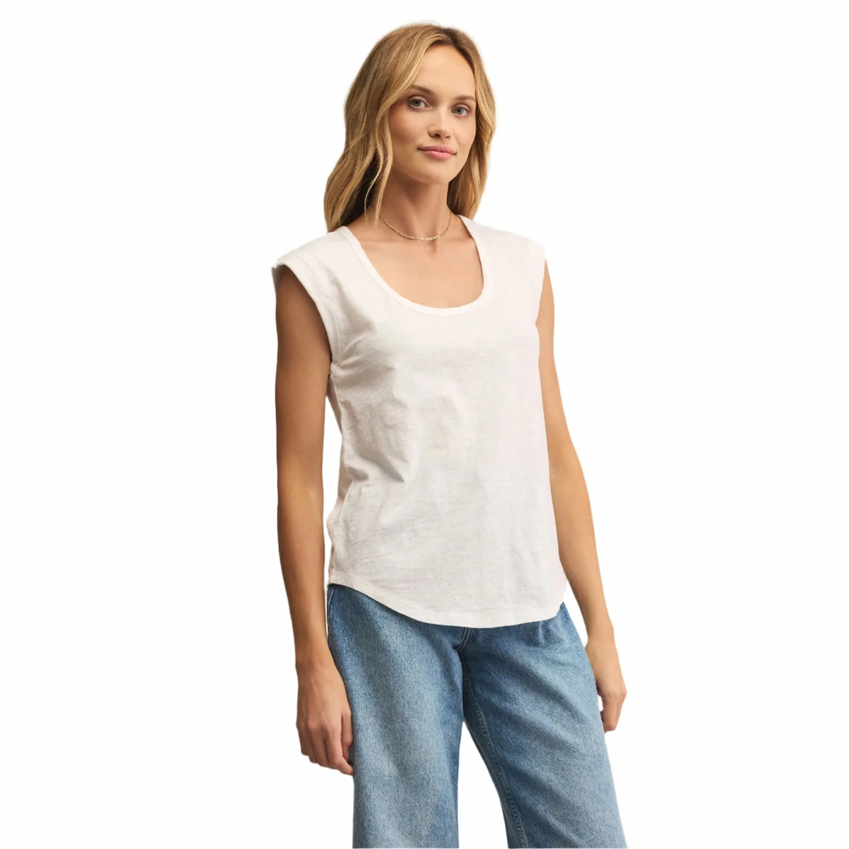 Z Supply Women's Per Diem Short Sleeve Tee - Image 6