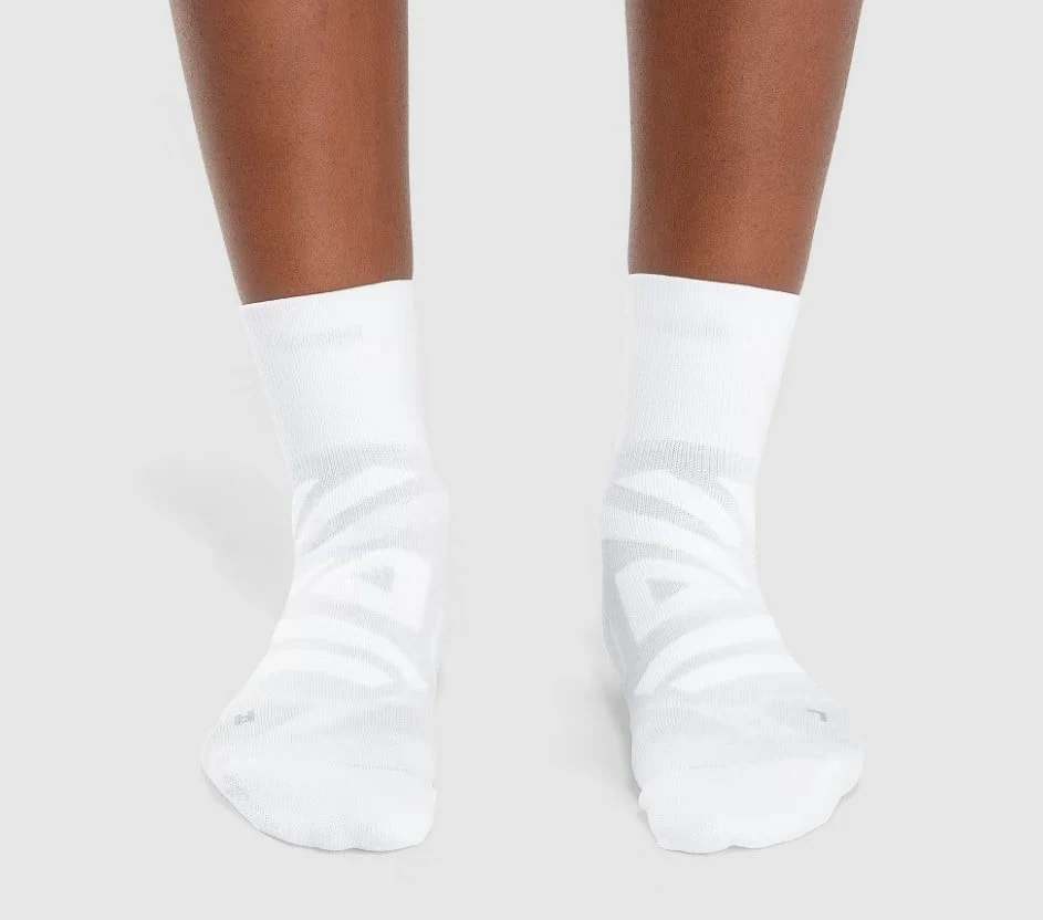 On Women's Performance Mid Sock - Image 2