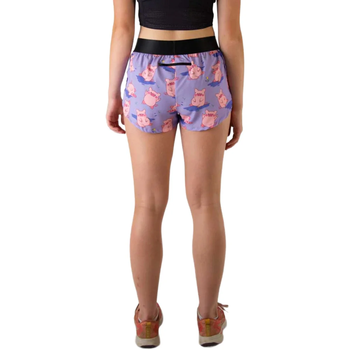 ChicknLegs Women's Piggies Split Shorts 1.5" - Image 3
