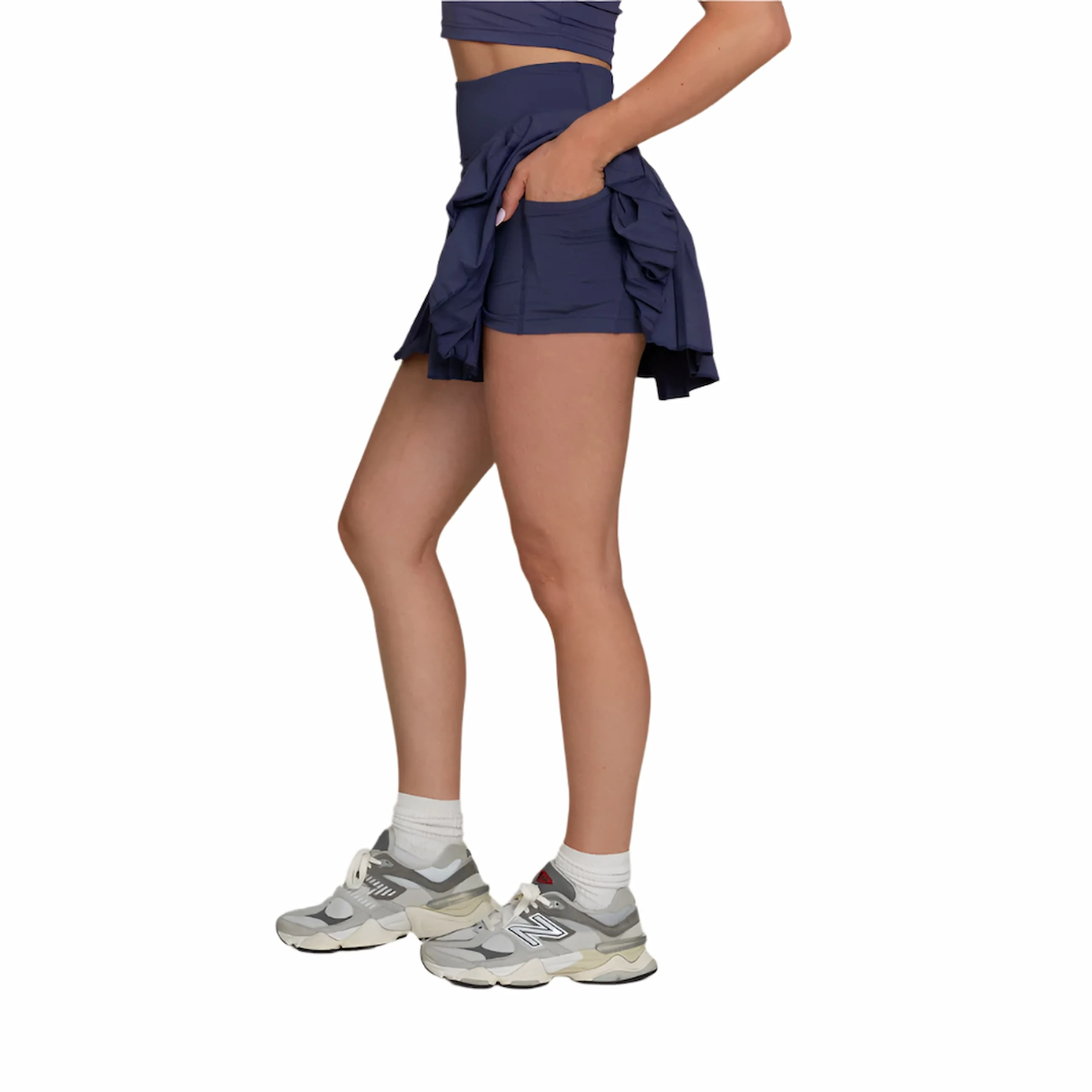 Gold Hinge Women's Pleated Tennis Skirt - 15" - Image 12