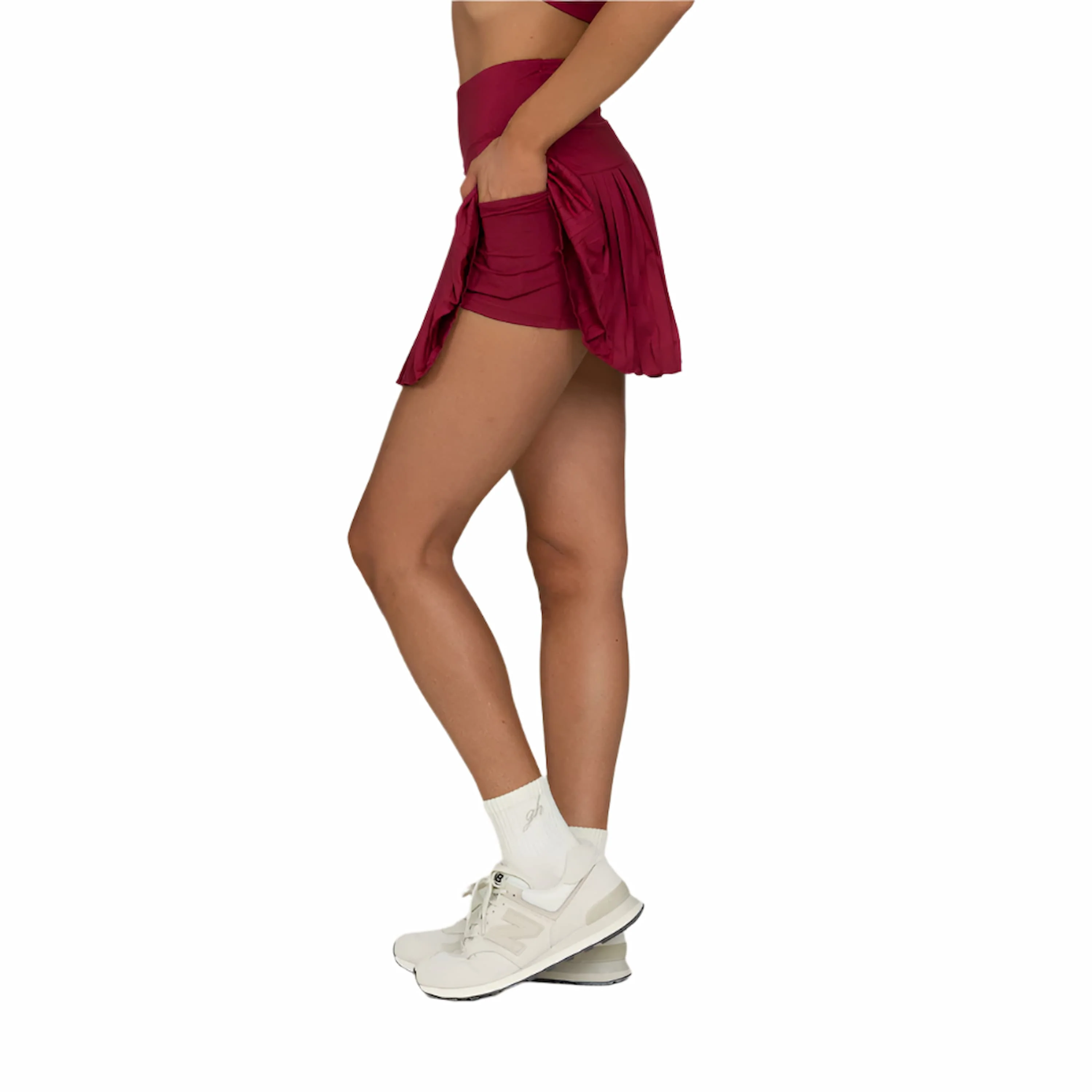 Gold Hinge Women's Pleated Tennis Skirt - 15" - Image 4