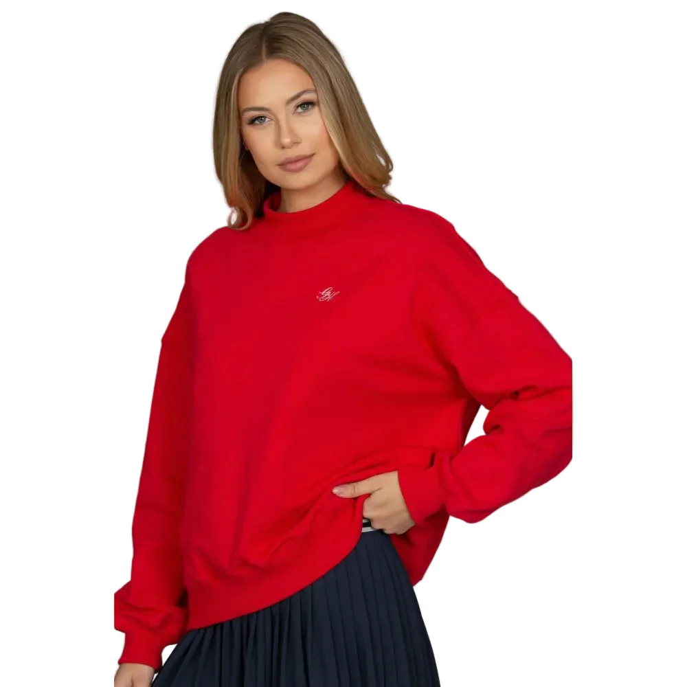 Gold Hinge Women's Prep Mock Sweatshirt - Image 4