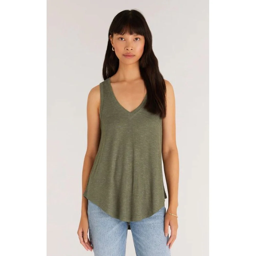 Women's Rib Hacci Vagabond Tank - Image 4