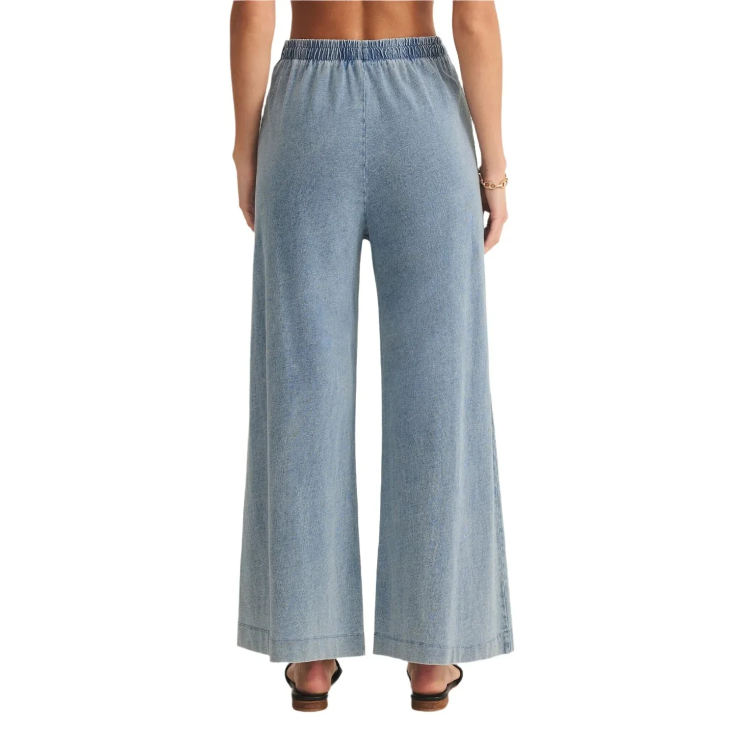 Z Supply Women's Scout Jersey Denim Pants - Image 3