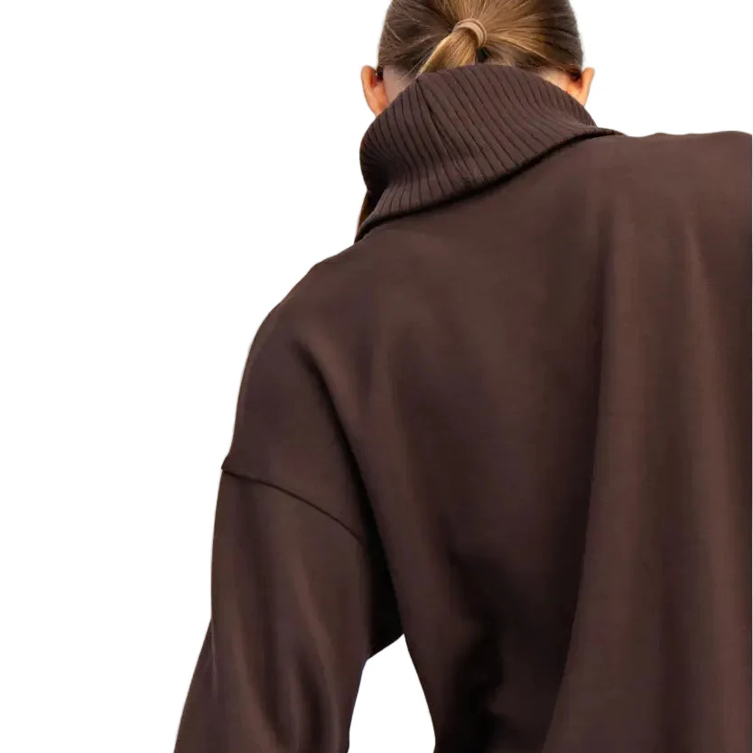 Rae Mode Women's Scuba Luxe V-Turtleneck - Image 16