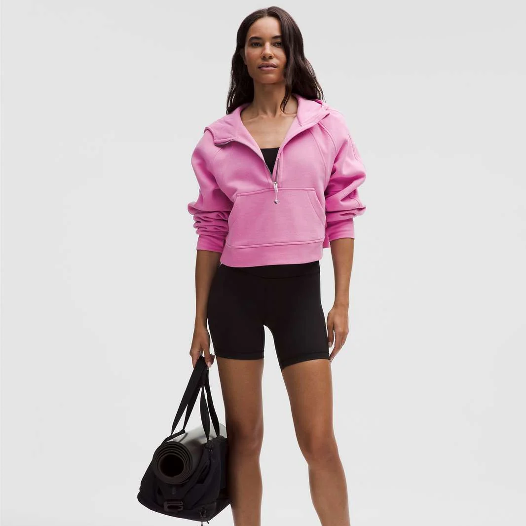 Lululemon Women's Scuba Oversized 1/2 Zip Hoodie - Image 2