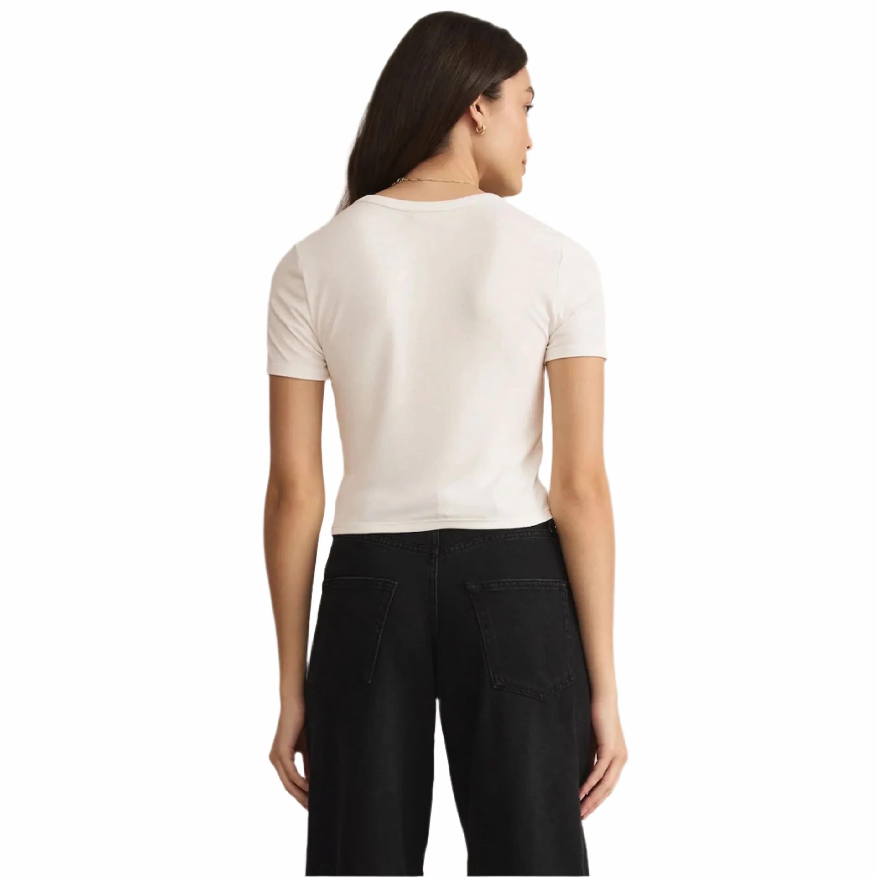 Z Supply Women's Second Skin Crew Top - Image 4