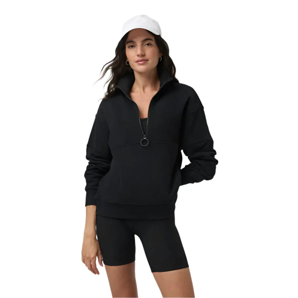 Vuori Women's Sedona Rib Half Zip Pullover - Image 4
