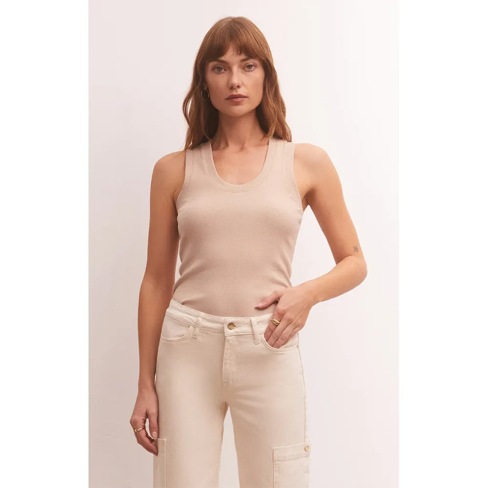 Z Supply Women's Sirena Rib Tank - Image 3