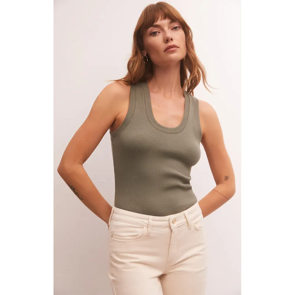 Z Supply Women's Sirena Rib Tank - Image 4