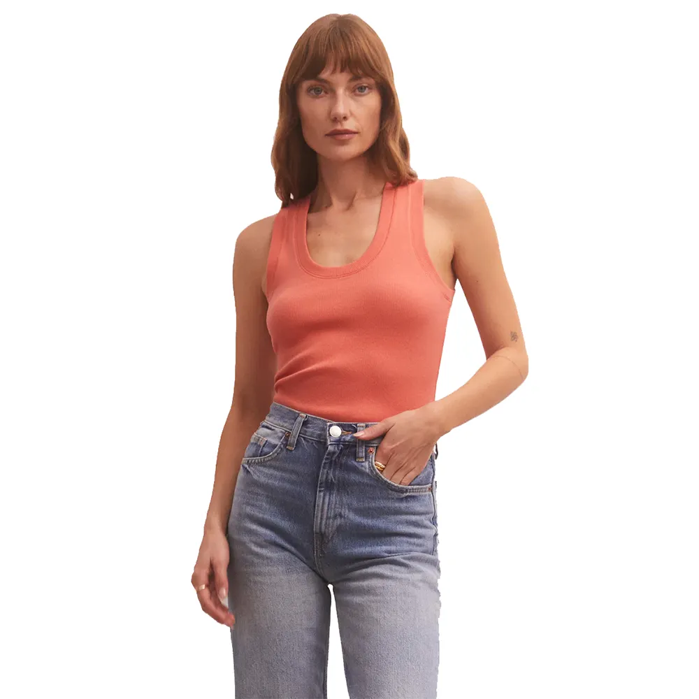 Z Supply Women's Sirena Rib Tank - Image 5