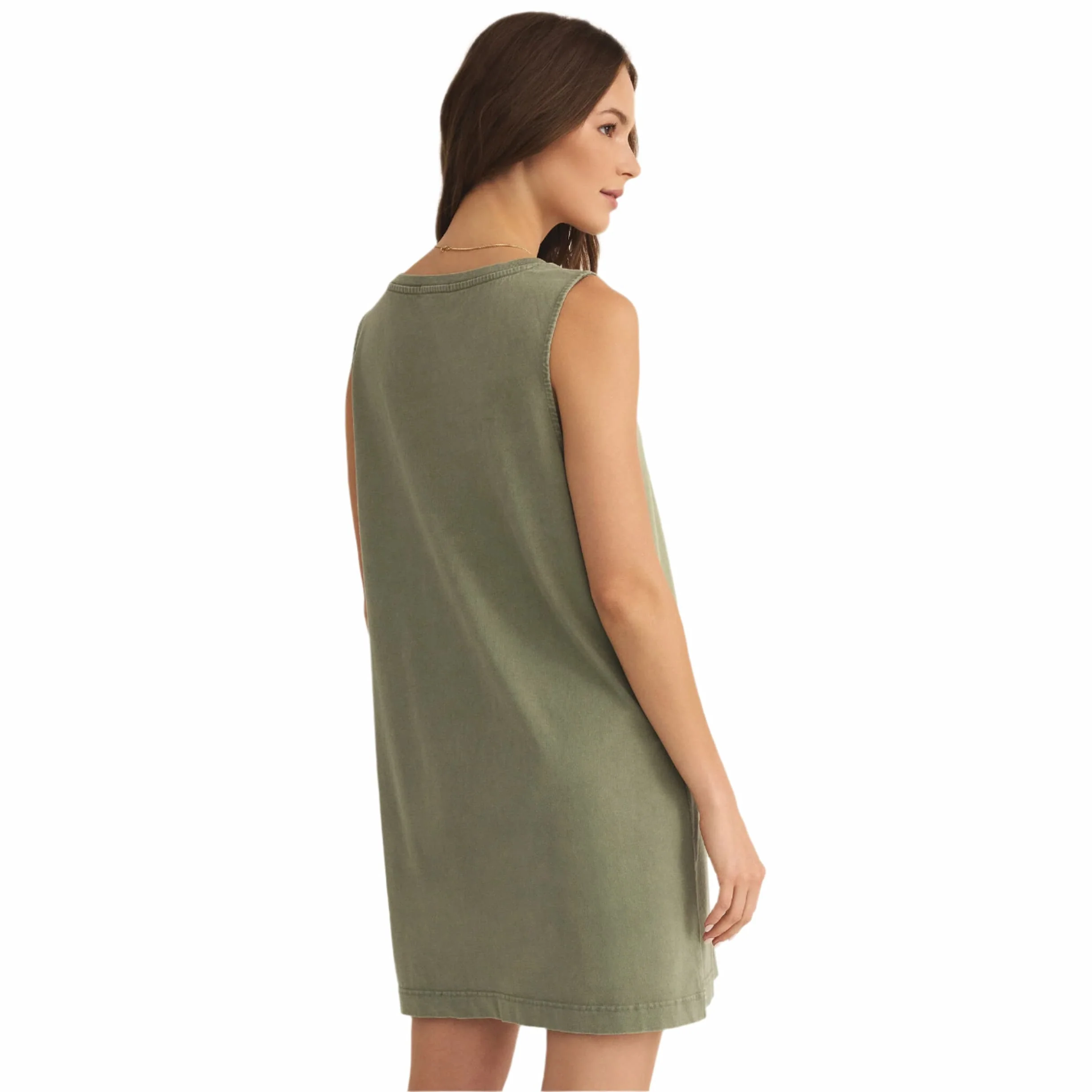 Z Supply Women's Sloane V-Neck Mini Dress - Image 4