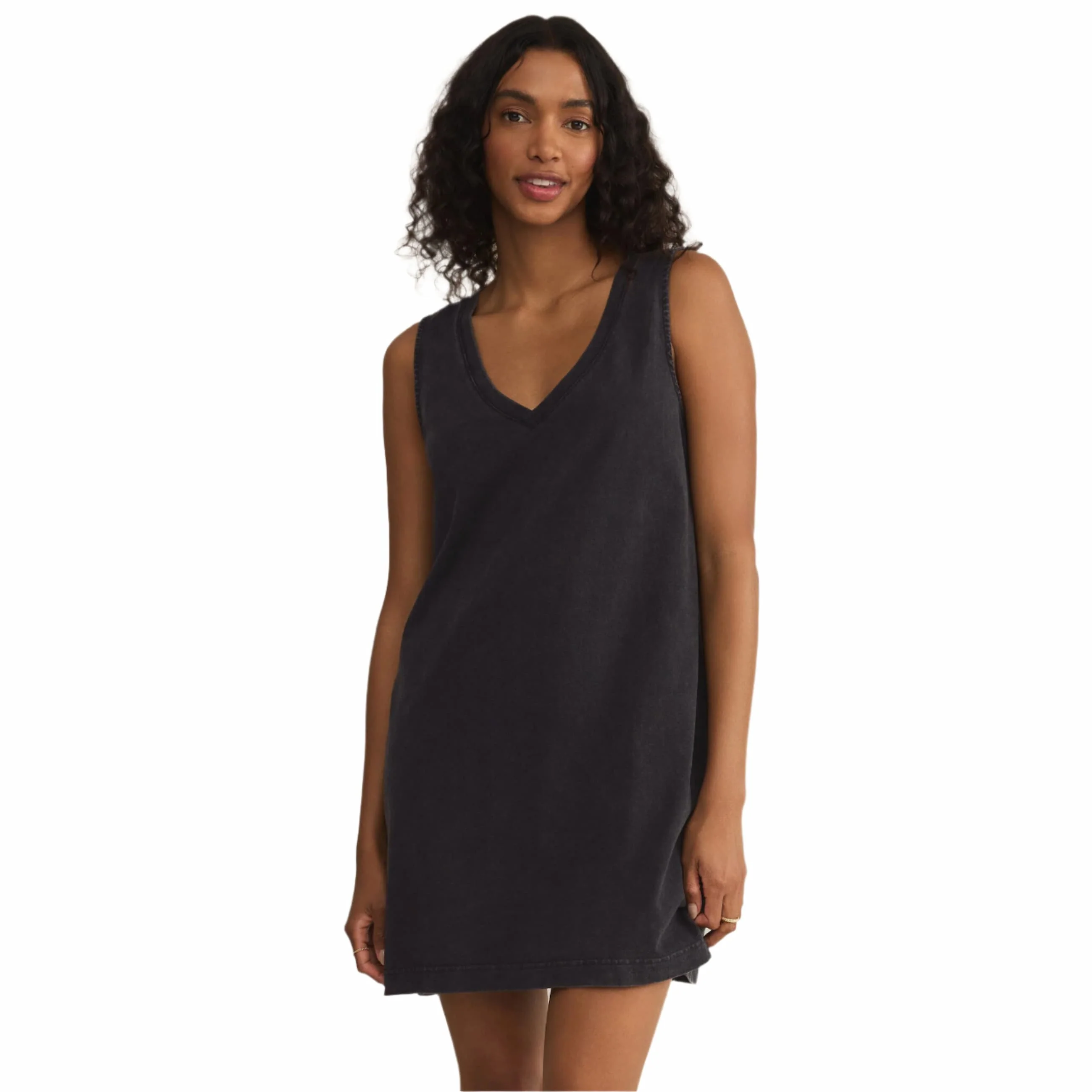 Z Supply Women's Sloane V-Neck Mini Dress - Image 6