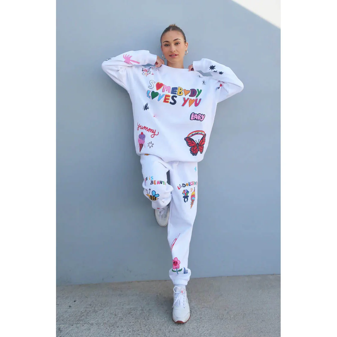 The Mayfair Group Women's Somebody Loves You Crewneck - Image 4