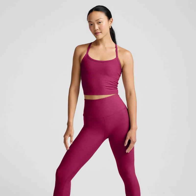 Beyond Yoga Women's Spacedye Slim Racerback Cropped Tank - Image 7