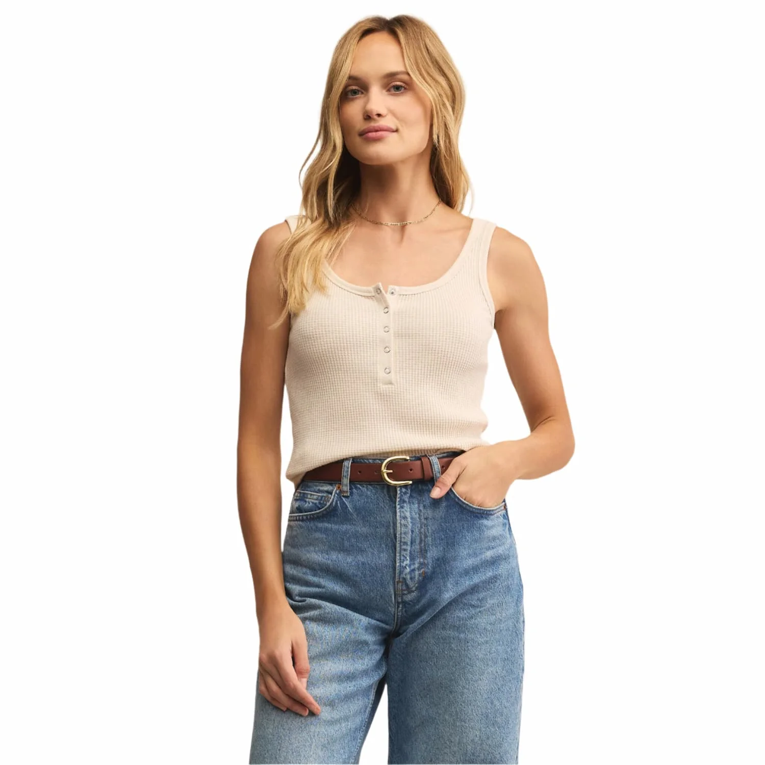 Z Supply Women's Starling Mini Thermal Tank - Image 3