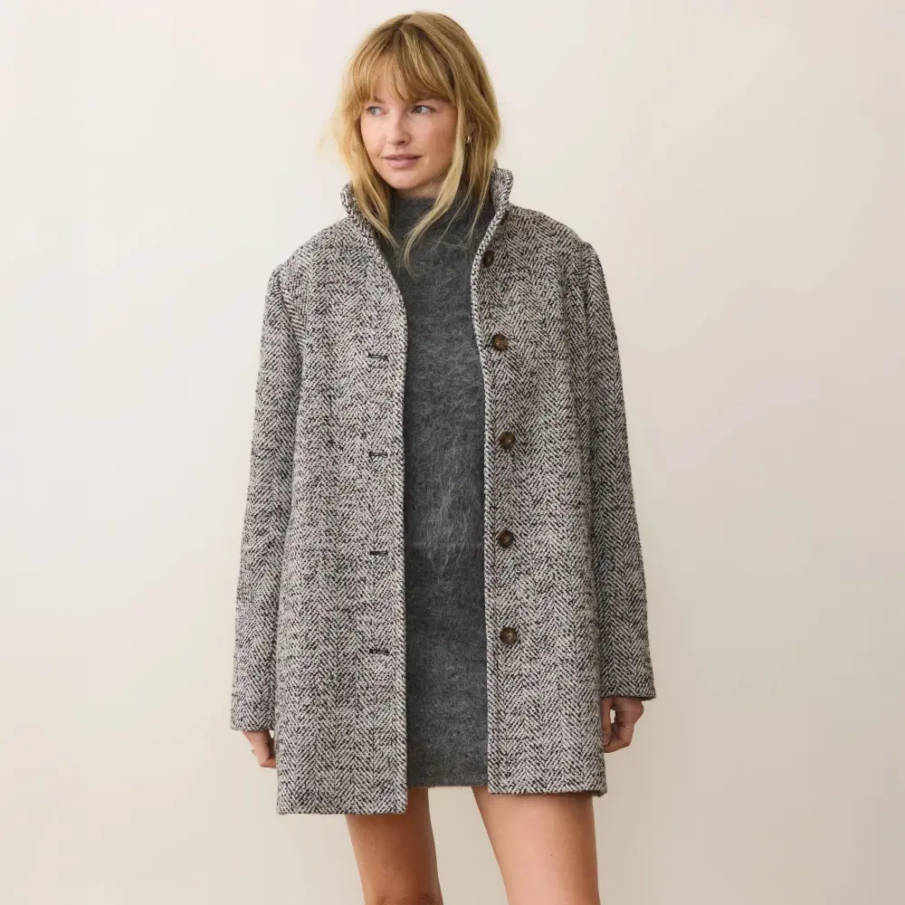 Marine Layer Women's Stephanie Cocoon Coat - Image 2