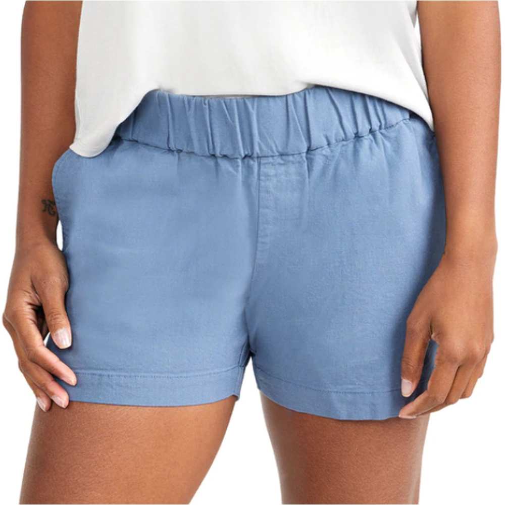 Free Fly Women's Stretch Canvas Shorts - Image 2