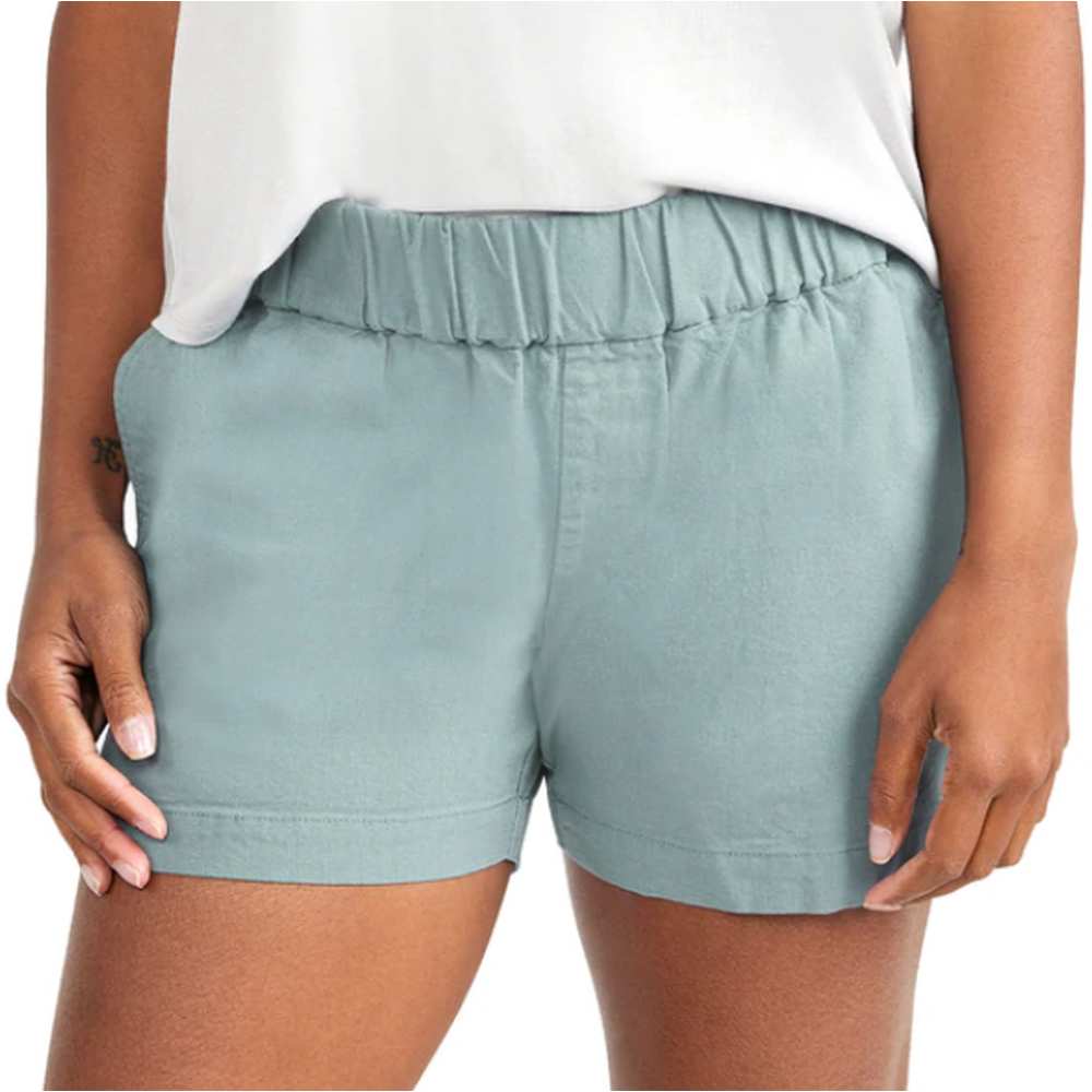 Free Fly Women's Stretch Canvas Shorts - Image 4