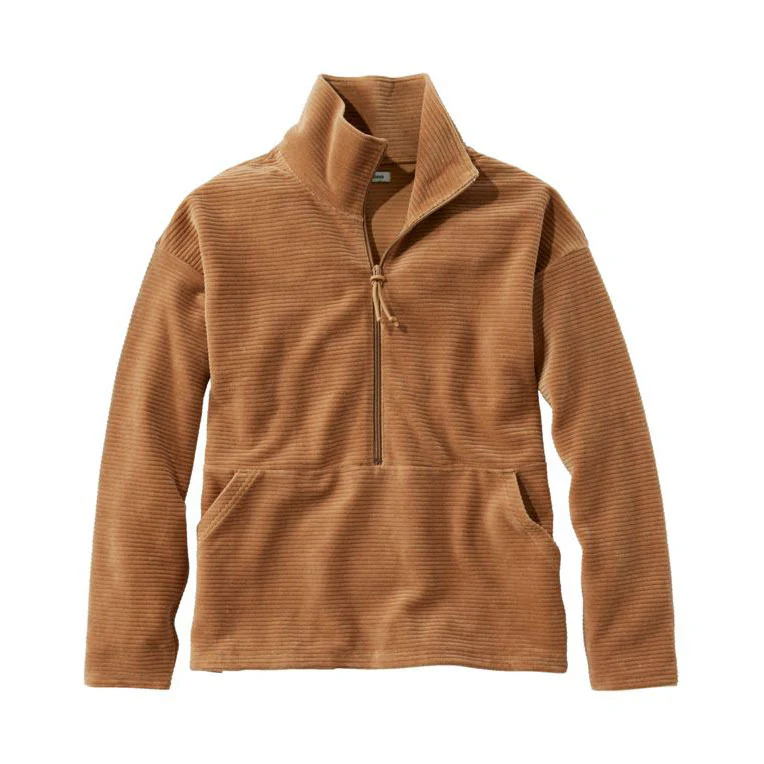 L.L. Bean's Womens Stretch Corduroy Half Zip - Image 2
