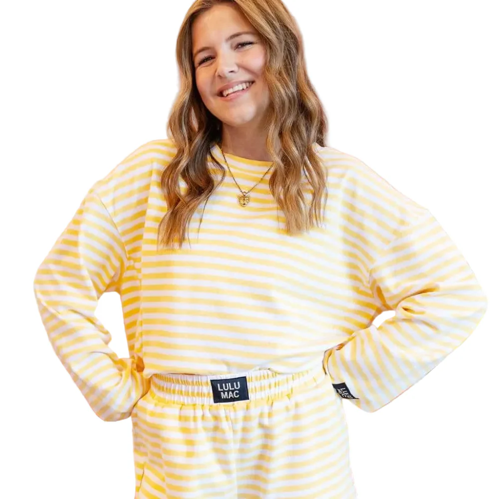 Lulu Mac Women's Stripe Long Sleeve Top - Image 4