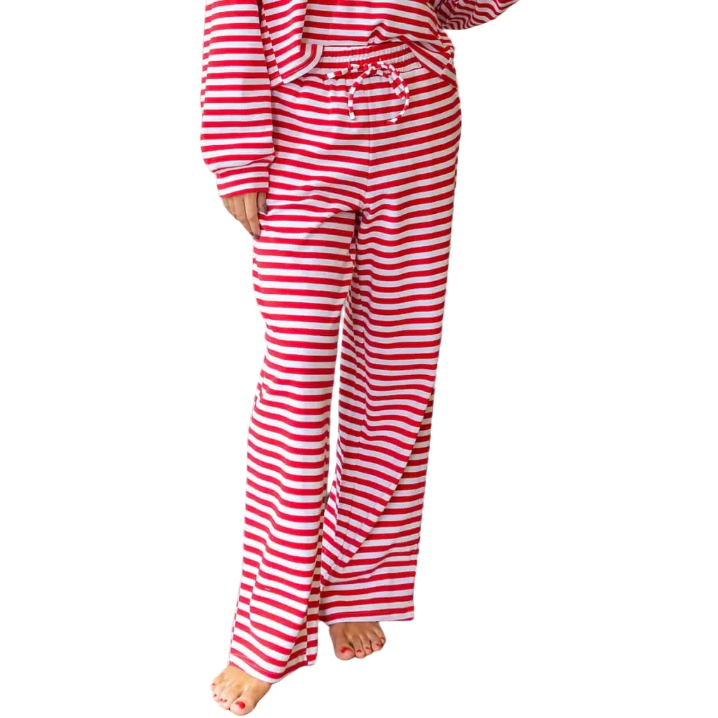 LuLu Mac Women's Striped Lounge Pant - Image 3