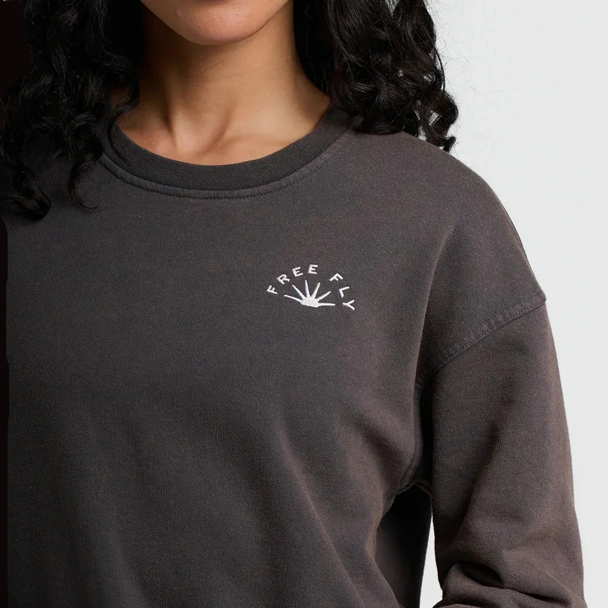 Free Fly Women's Sunburst Fleece Crew - Image 3