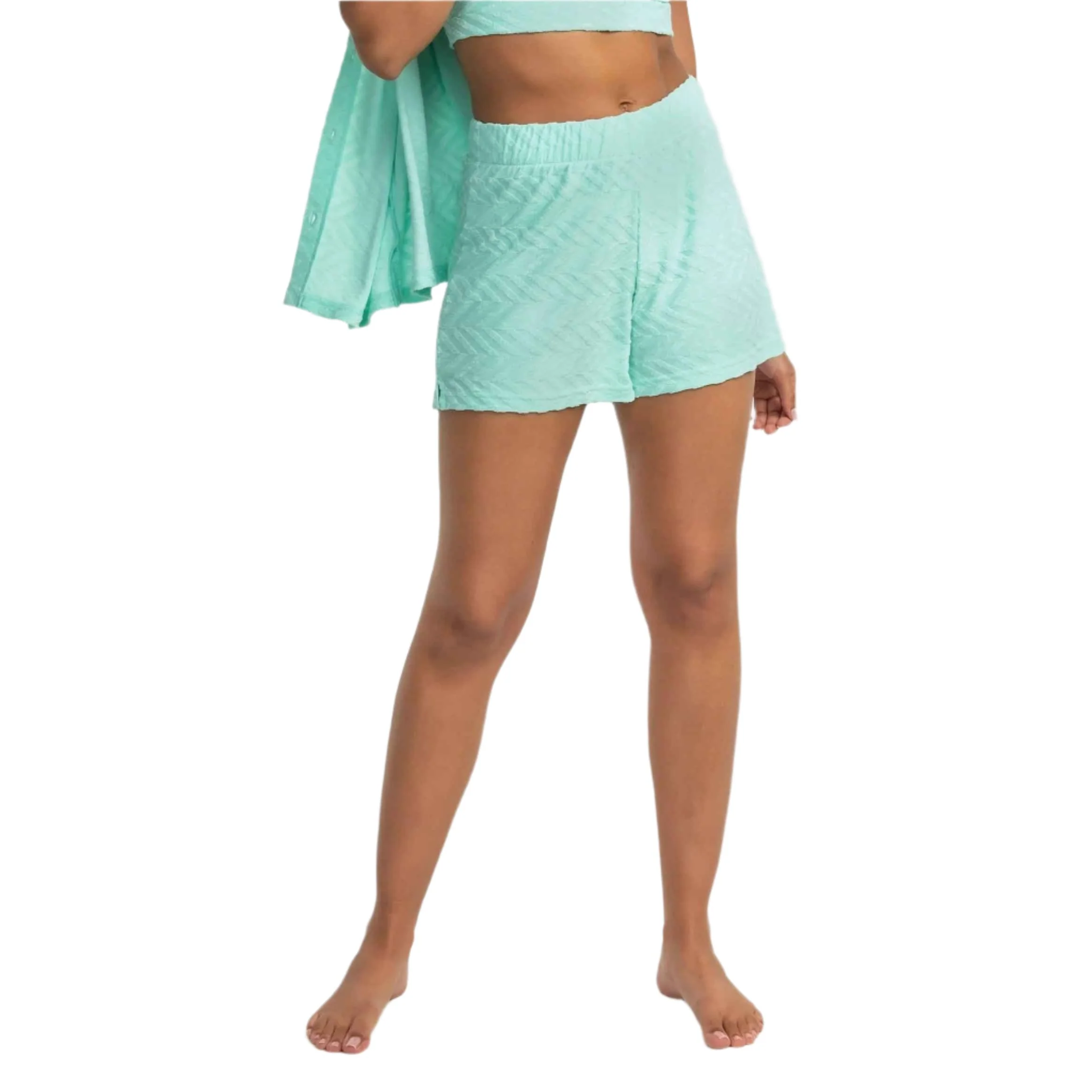 Southern Shirt Women's Towel Off Terry Shorts - Image 3