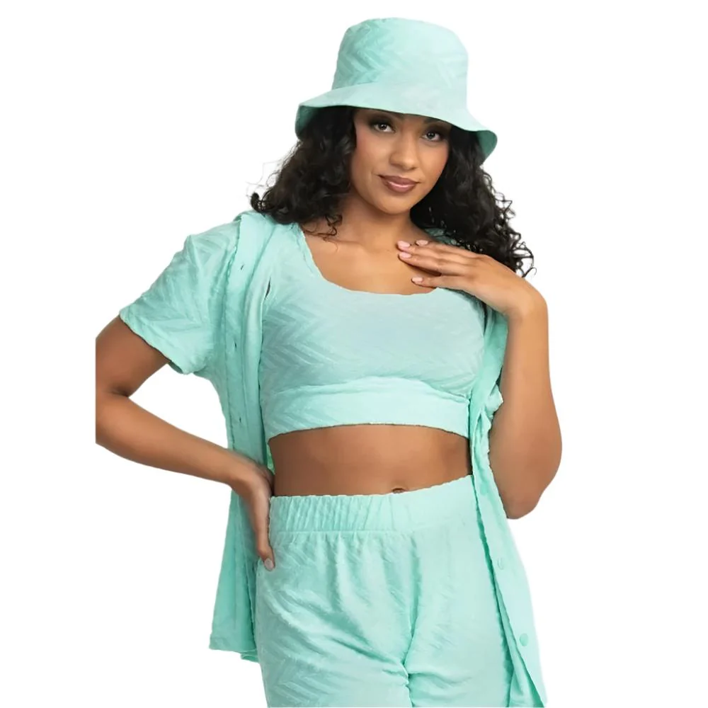 Southern Shirt Women's Towel Off Terry Top & Brami - Image 2