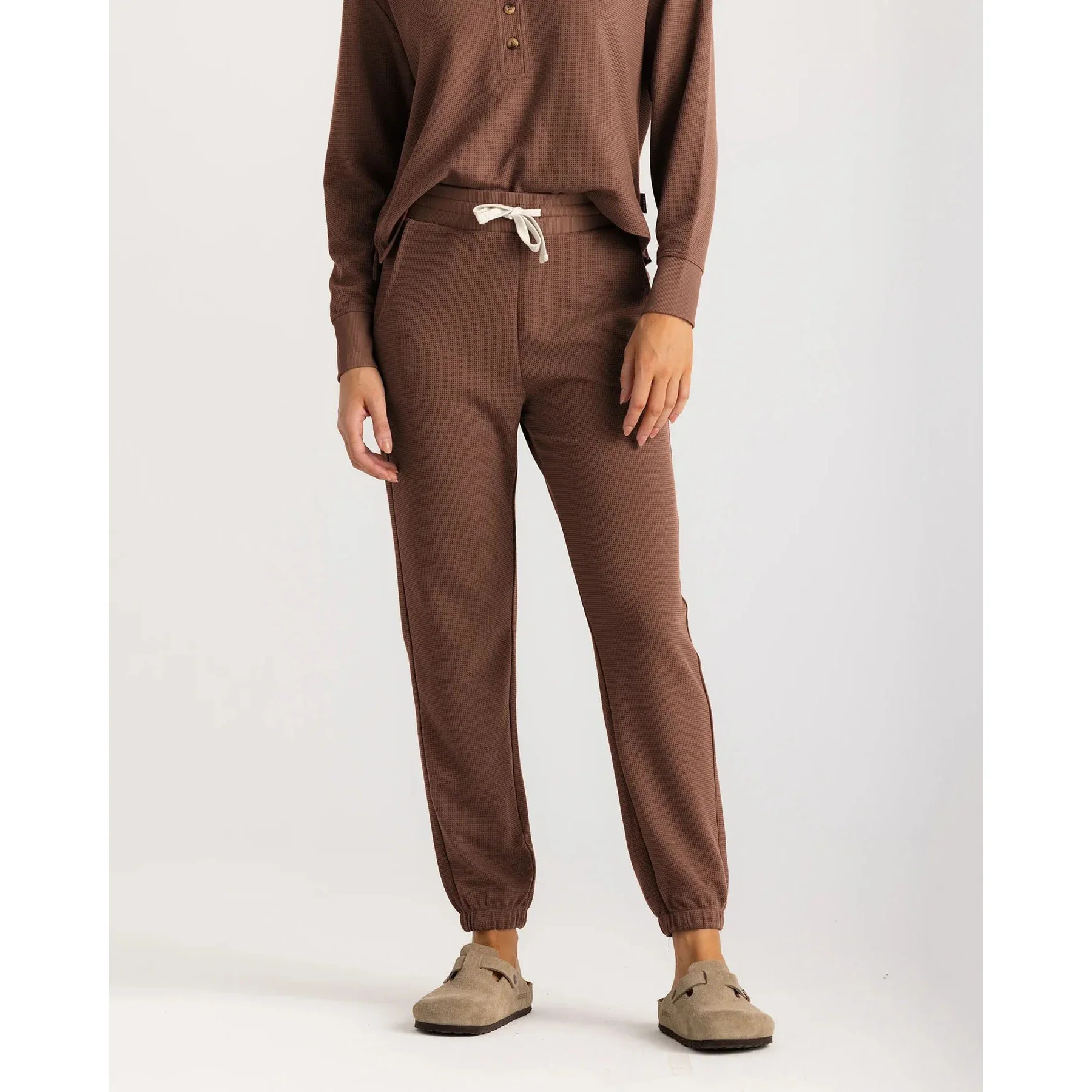Free Fly Women's Waffle Joggers - Image 4
