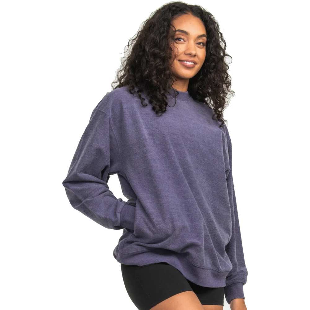 Women's Washed Fleece Sweatshirt - Image 2