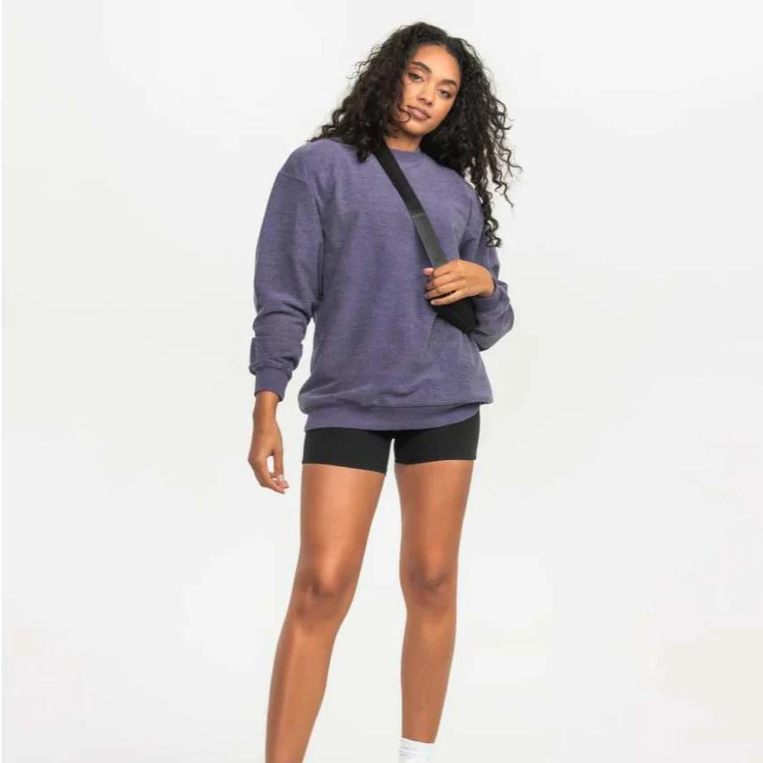 Women's Washed Fleece Sweatshirt - Image 4