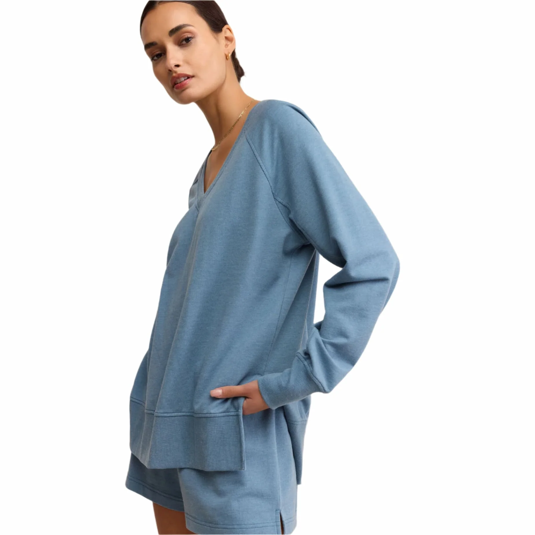 Z Supply Women's Weekender V Neck - Image 5