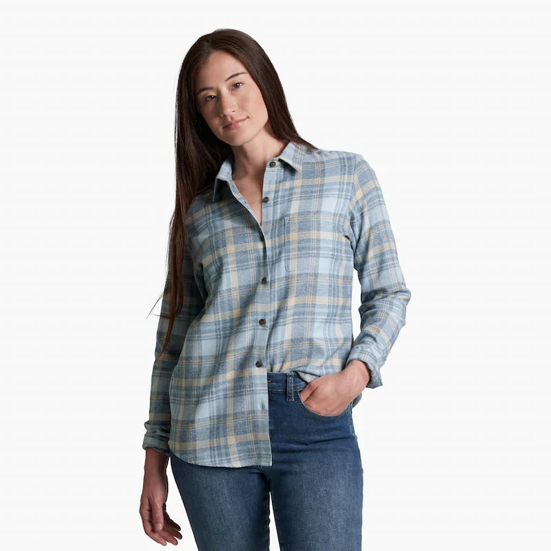 Kuhl Women's Whisper Flannel Long Sleeve - Image 4