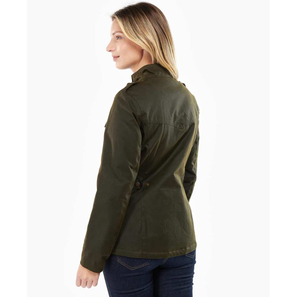 Barbour Women's Winter Defence Wax Jacket - Image 3