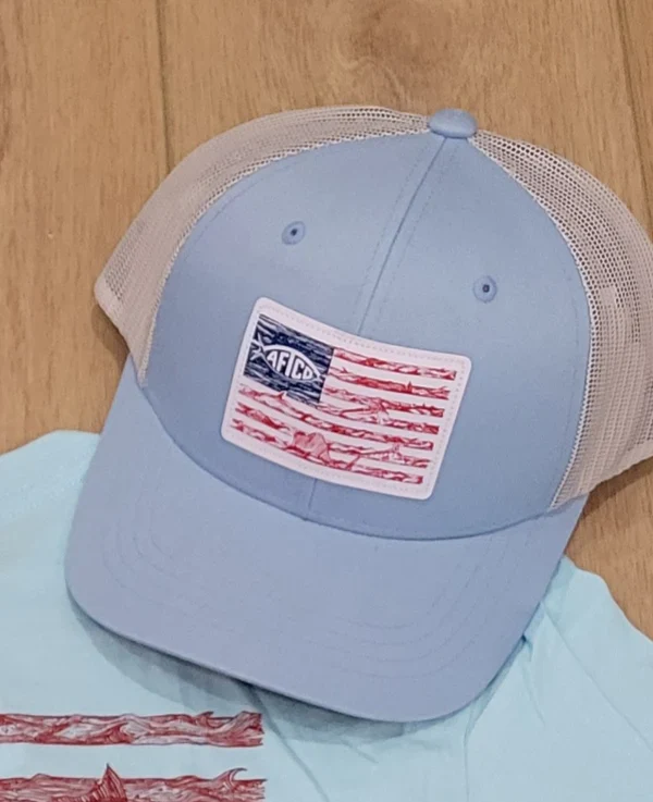 AFTCO Wavy Trucker Hat - Image 2