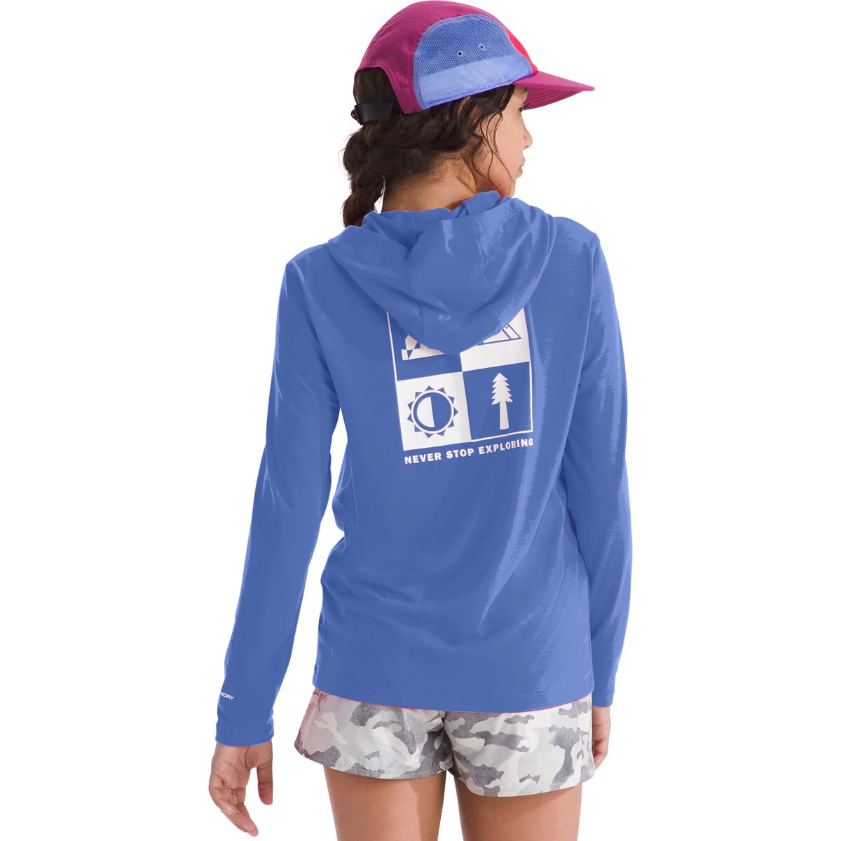 The North Face Youth Adventure Long Sleeve Graphic Hoodie - Image 3