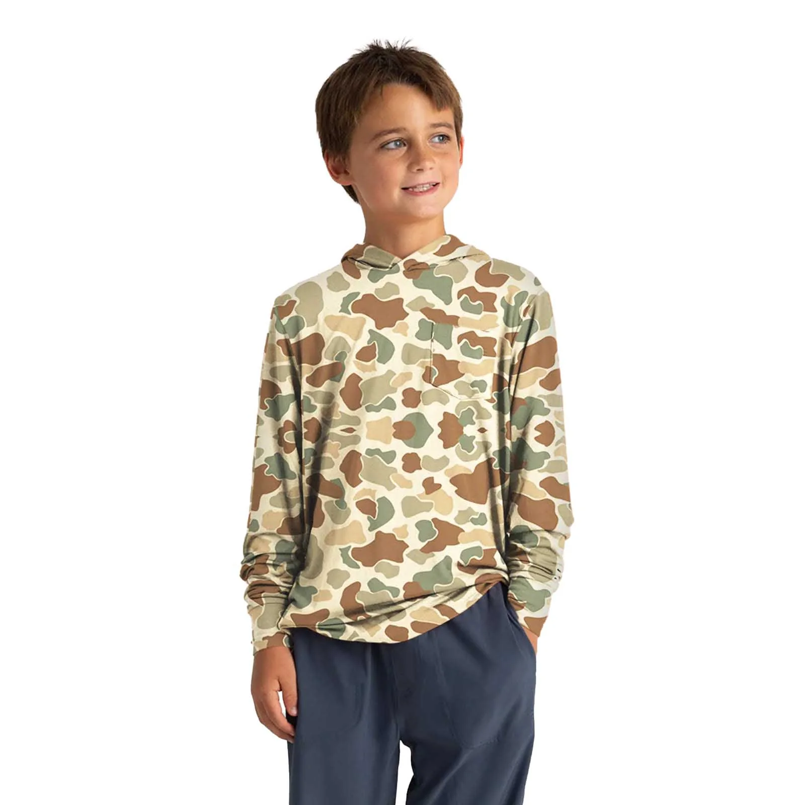 Free Fly Youth Bamboo Shade Hoody
