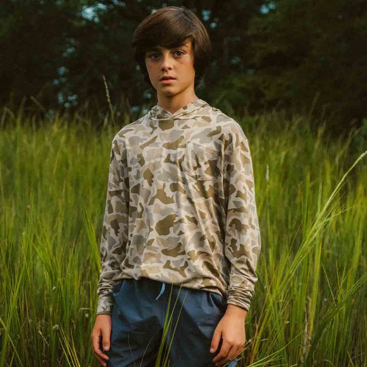 Free Fly Youth Bamboo Shade Hoody - Image 2
