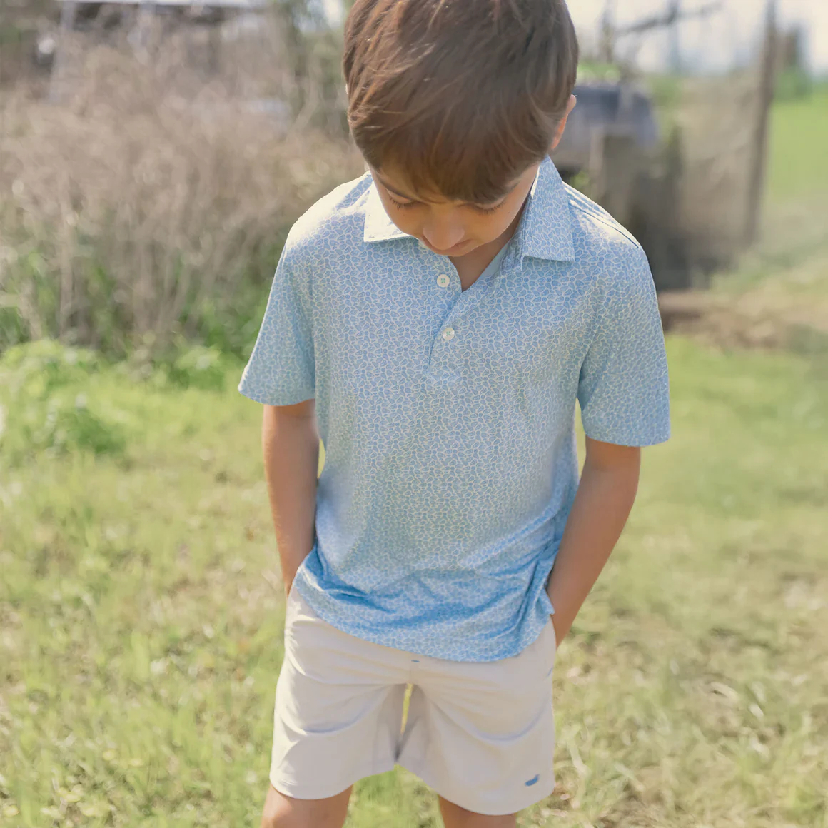 Youth Billfish Lined Performance Shorts - Image 4