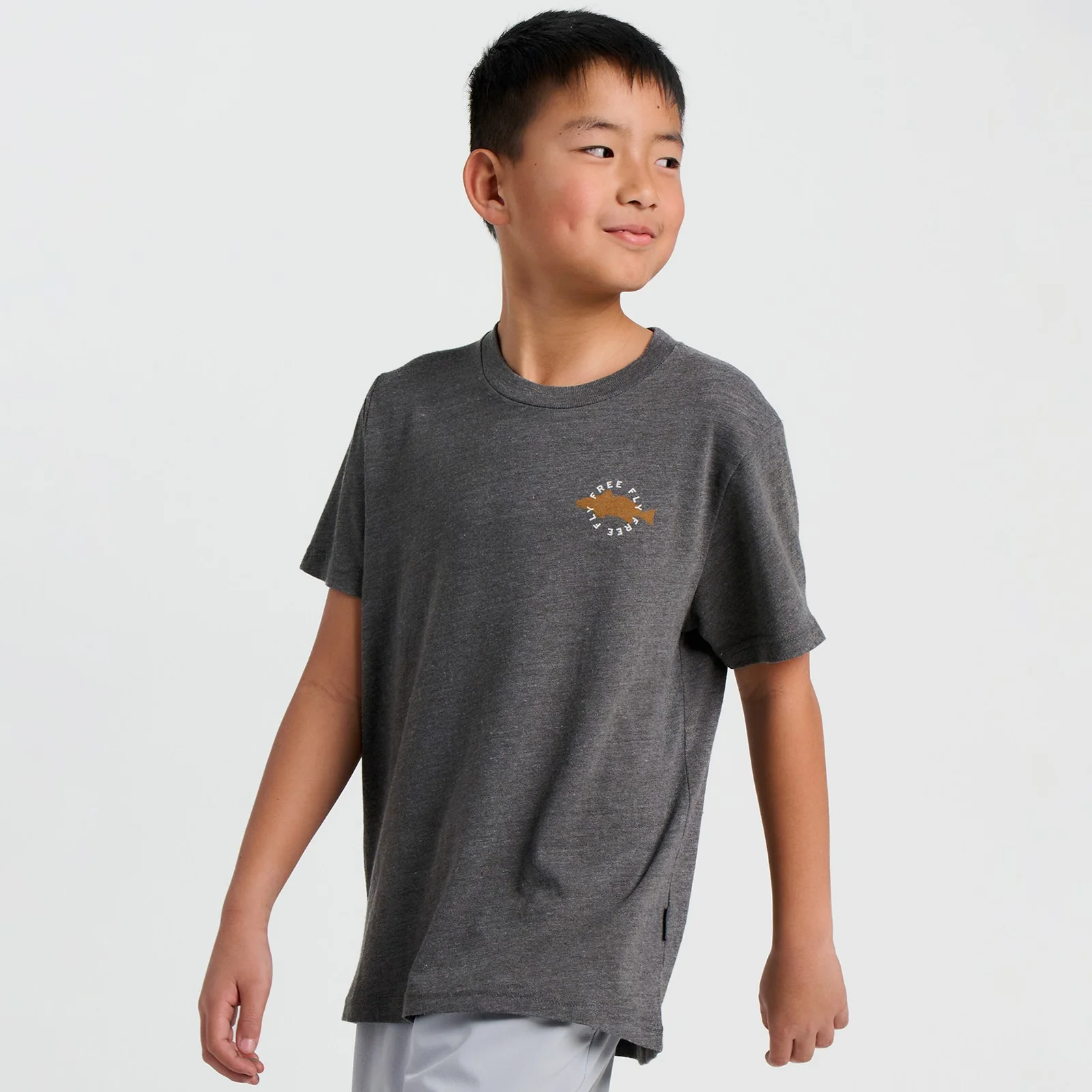 Free Fly Youth Camo Redfist Short Sleeve Tee - Image 2
