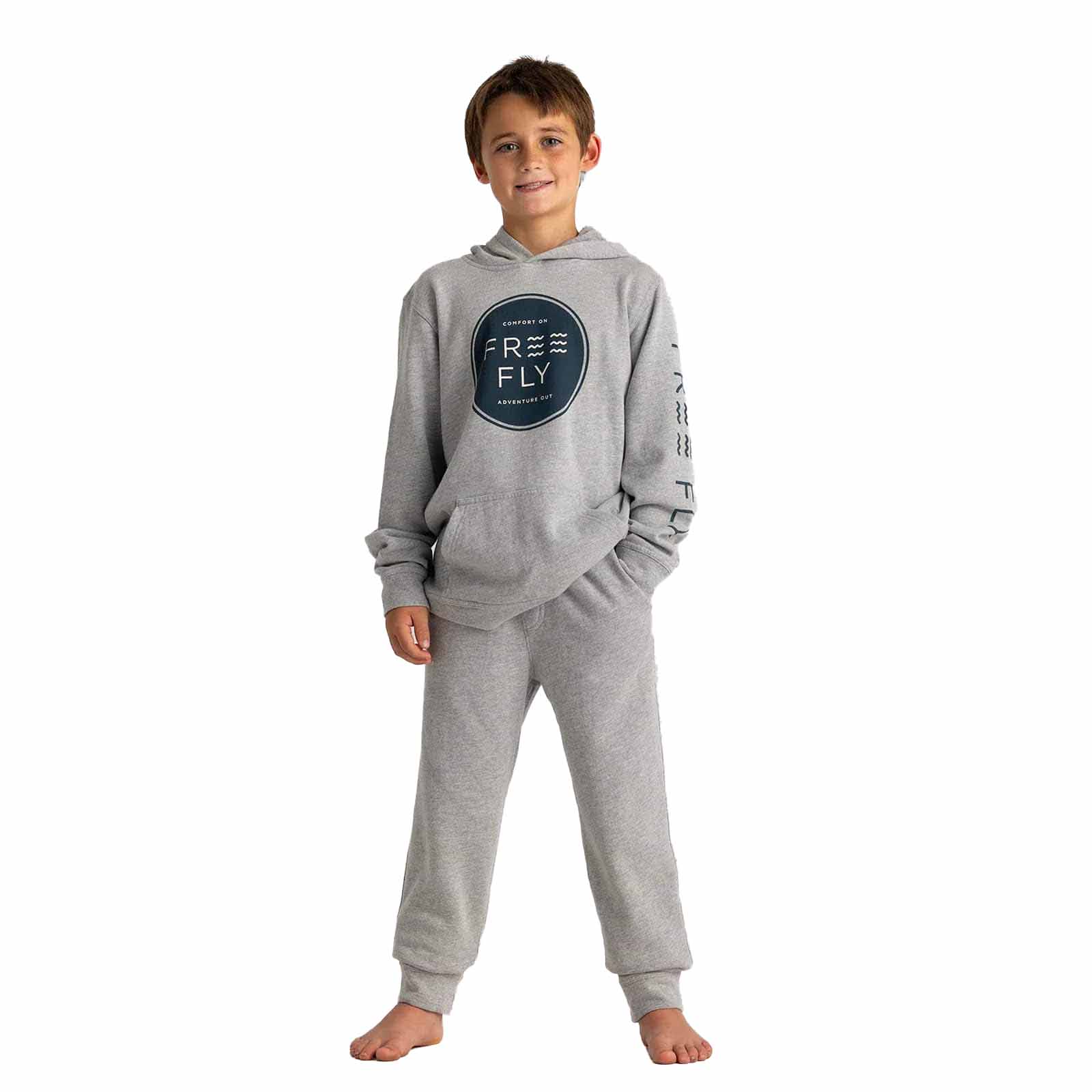 Free Fly Youth Comfort On Fleece Hoodie - Image 3