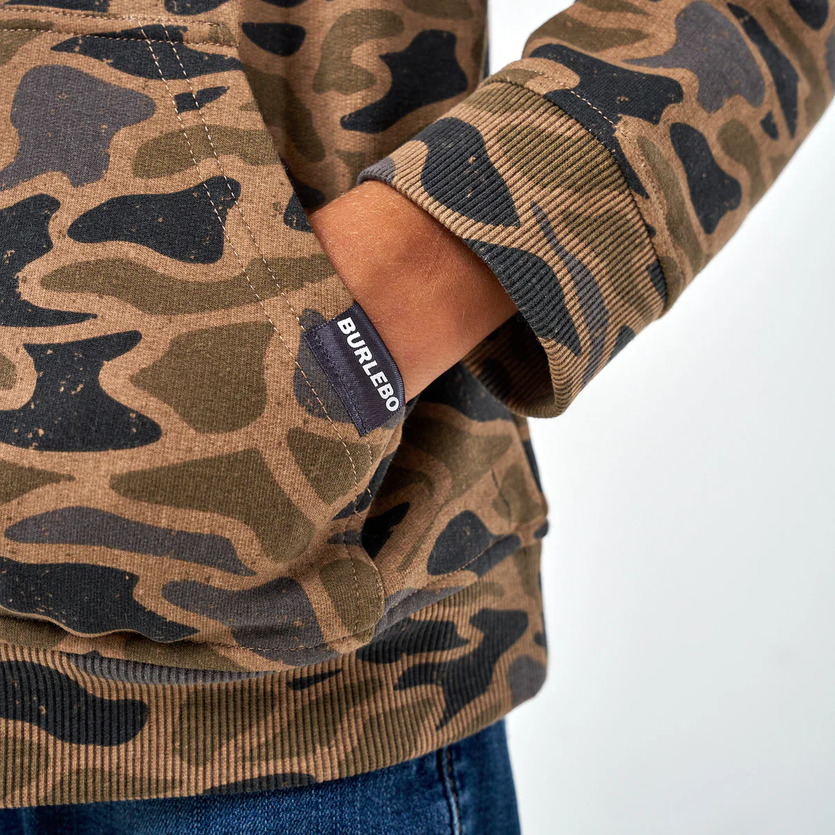 Burlebo Youth Fleece Hoodie - Image 3
