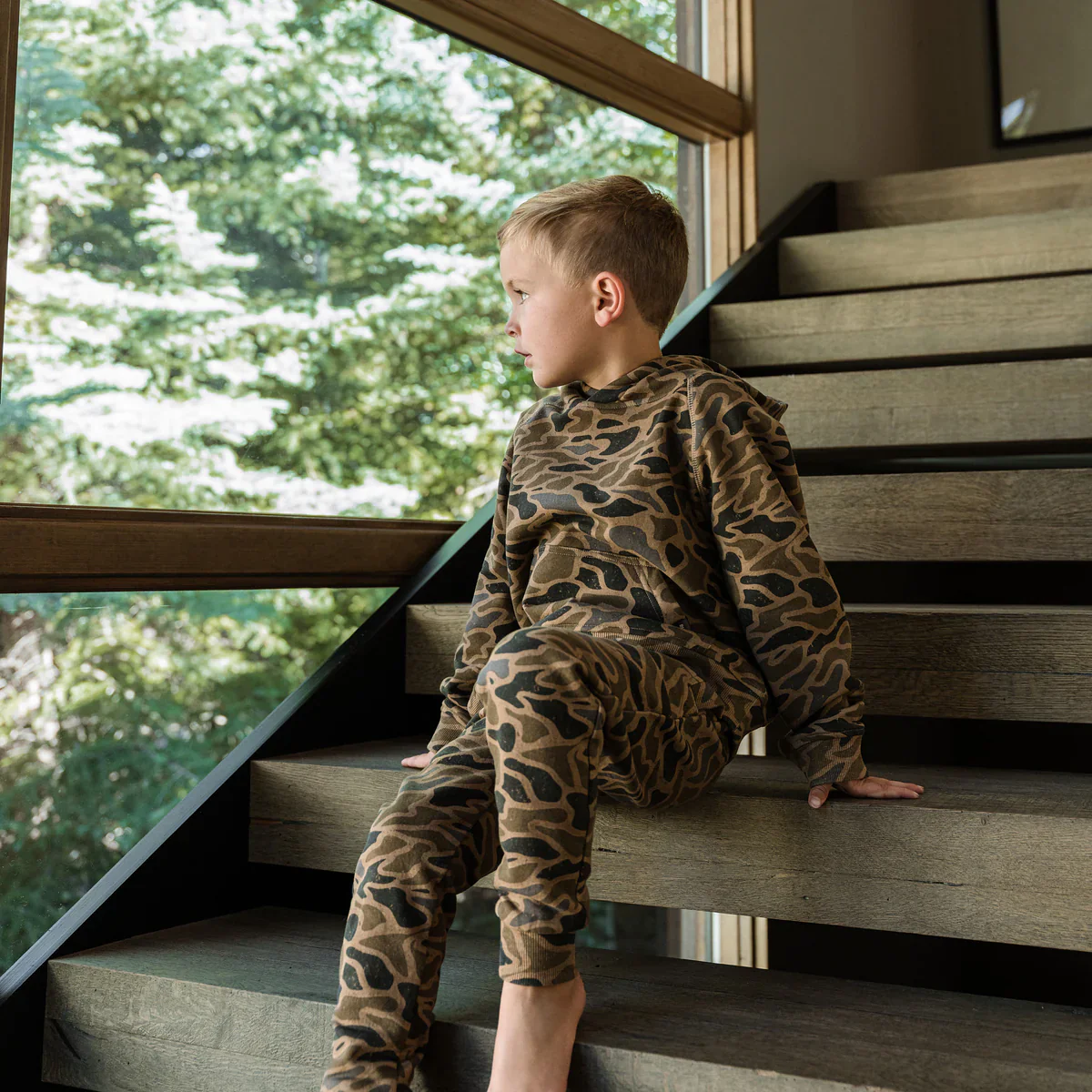 Burlebo Youth Fleece Hoodie - Image 4