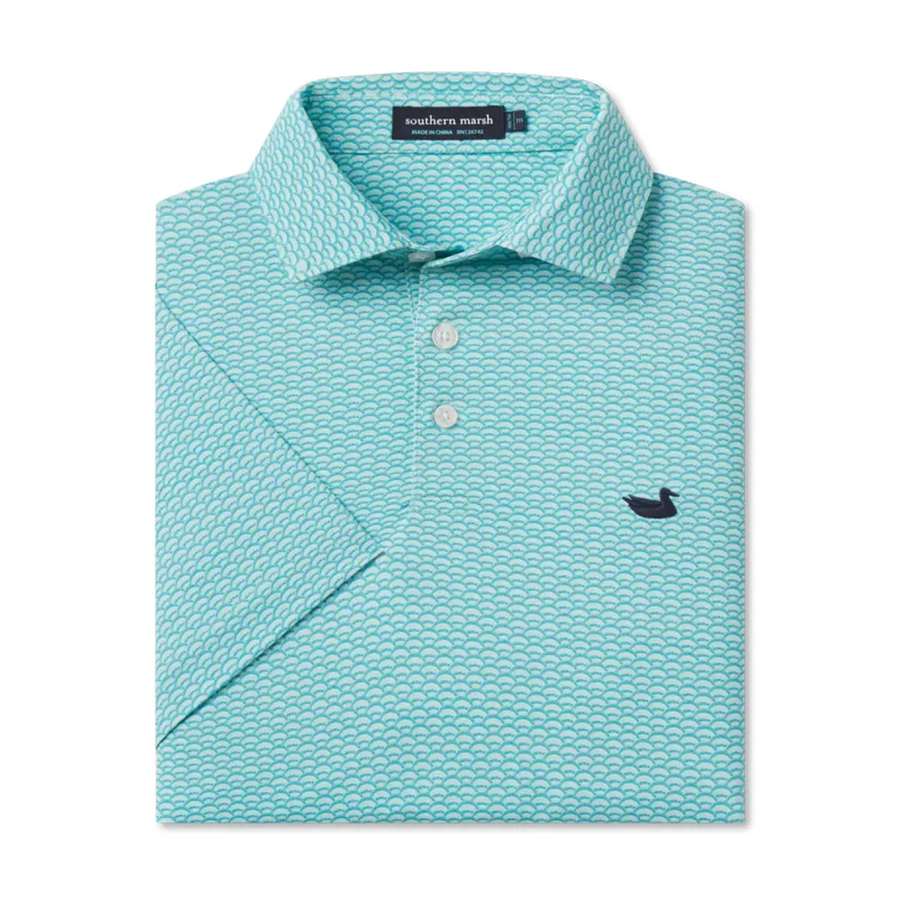 Southern Marsh Youth Flyline Fan Shell Performance Polo - Image 2