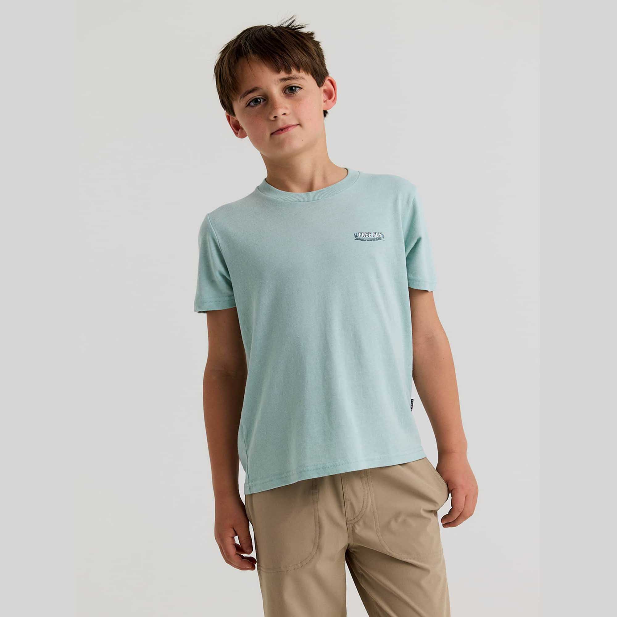 Free Fly Youth Lazy Tides Short-Sleeve Tee - Image 2