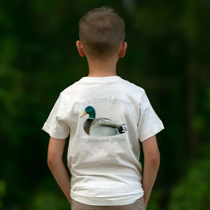 Buckshot Apparel Youth Mallard T-shirt - Image 4
