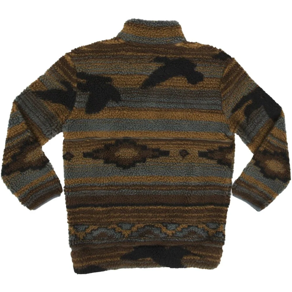 Youth Matagorda Rustic Fleece Pullover - Image 2