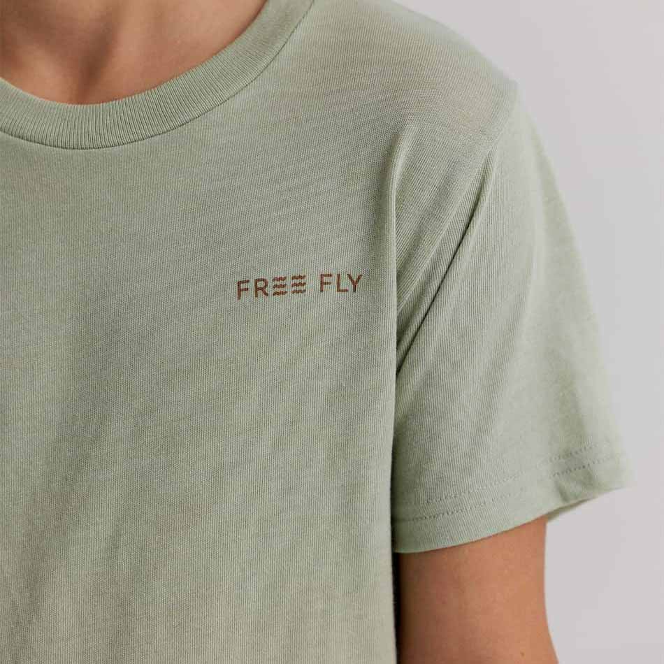 Free Fly Youth Vintage Camo Redfish Short-Sleeve Tee - Image 2