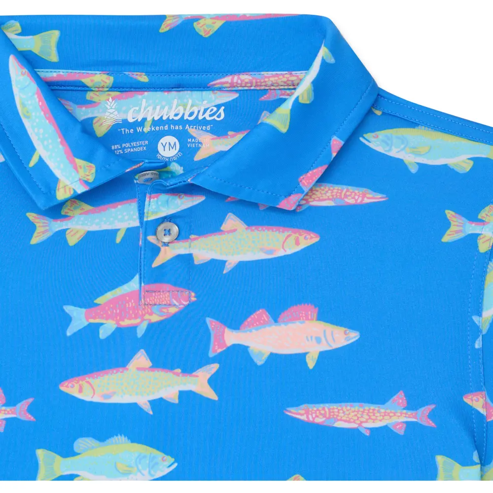 Chubbies Youth Get Schooled Polo - Image 2